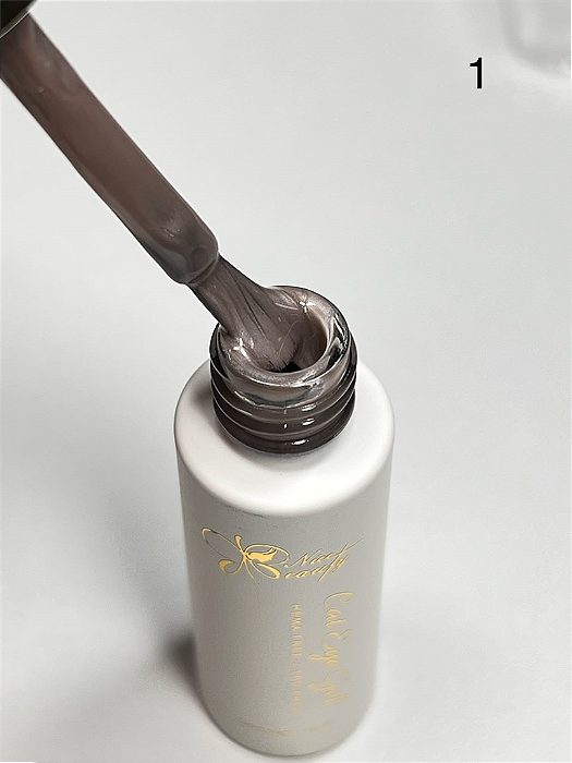 KIT ESMALTE EM GEL MAGNETICO CAT EYE NICE BEAUTY 6UND