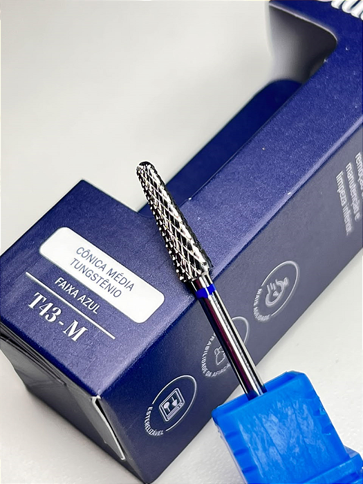 BROCA TUNGSTENIO CONICA MEDIA T43-M - AZUL BLUWE