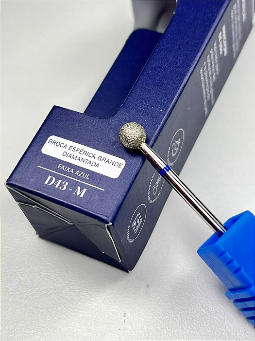 BROCA DIAMANTADA ESFERICA GRANDE D43-M - AZUL BLUWE