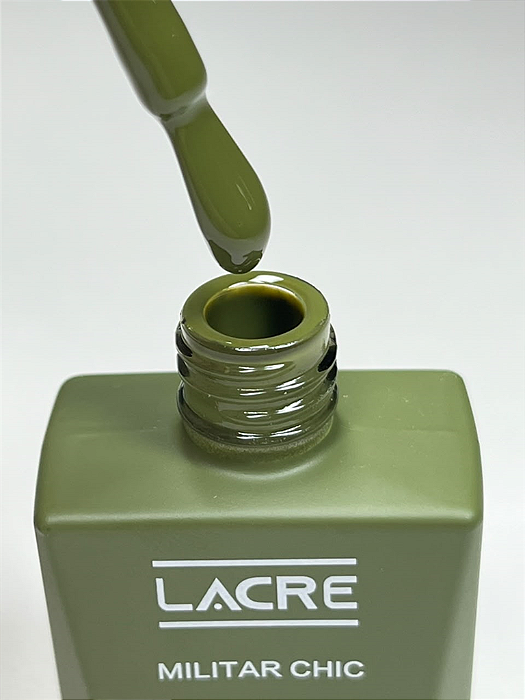 ESMALTE GEL LACRE 21 MILITAR CHIC 10G