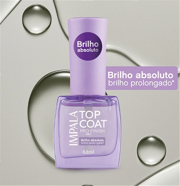 TOP COAT IMPALA PRO FINISH BRILHO ABSOLUTO
