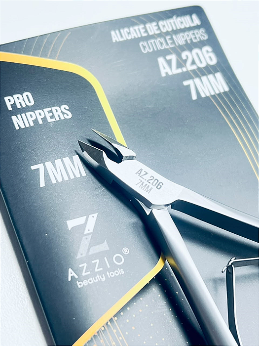 ALICATE PROFISSIONAL PARA CUTÍCULA AZZIO - AZ.206 7MM
