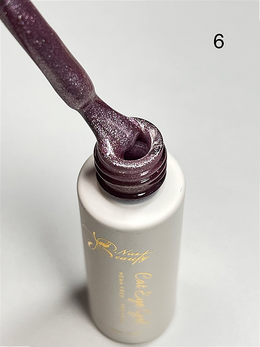 ESMALTE EM GEL MAGNETICO CAT EYE NICE BEAUTY N°06