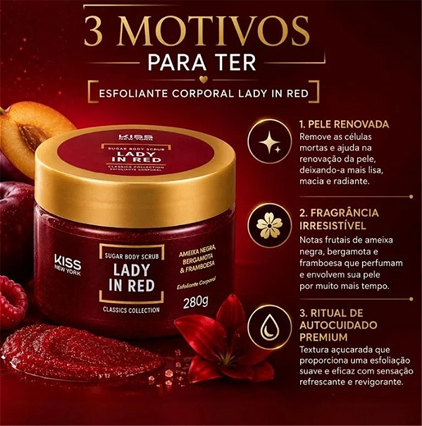 ESFOLIANTE CORPORAL LADY IN RED