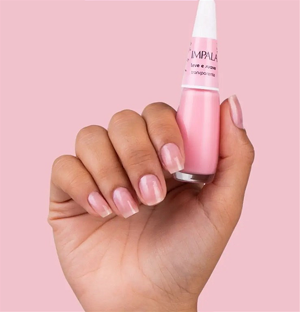 ESMALTE IMPALA LEVE E SUAVE TRANSPARENTE 7,5ML