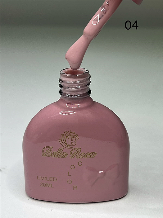 ESMALTE EM GEL COLECAO PROMISE BELLA ROSA N°04
