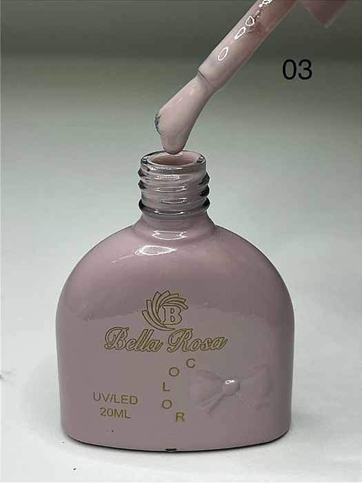 ESMALTE EM GEL COLECAO PROMISE BELLA ROSA N°03