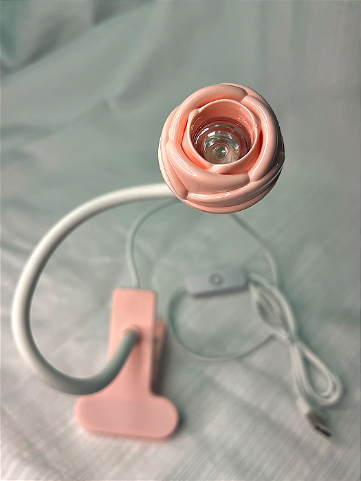 LANTERNA UV/LED FLOR - ROSA