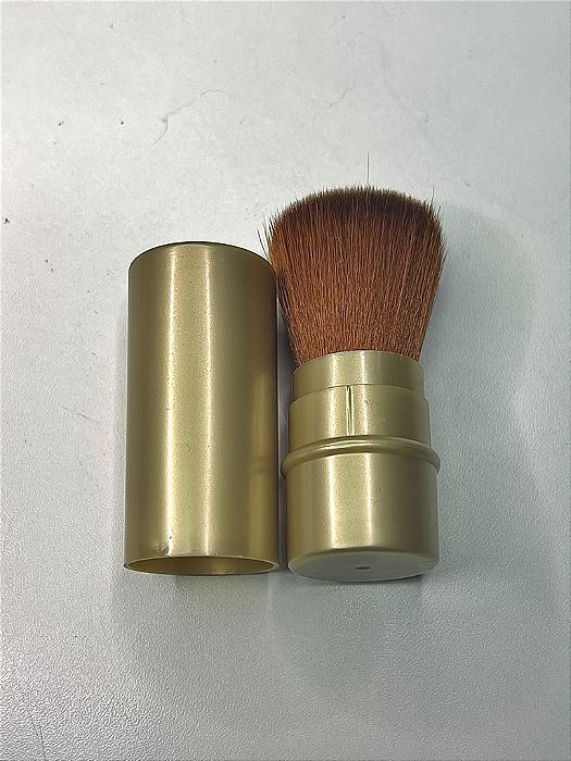 ESPANADOR COM TAMPA BELLA ROSA - DOURADO E ROSA