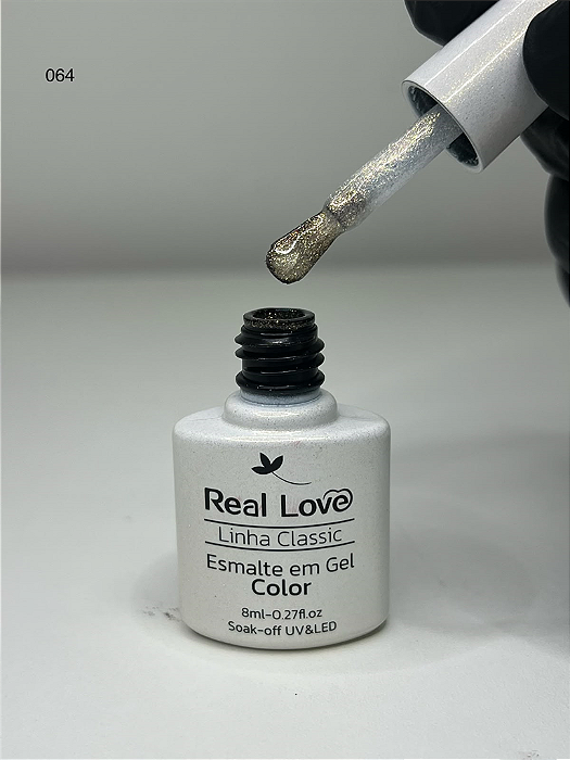 ESMALTE EM GEL LINHA CLASSIC N°64 - REAL LOVE 8ML
