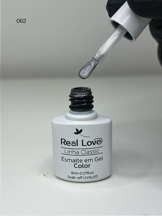 ESMALTE EM GEL LINHA CLASSIC N°62 - REAL LOVE 8ML