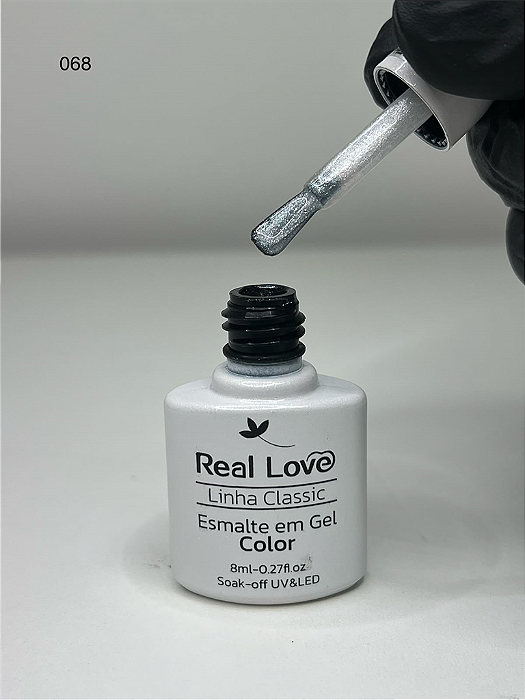 ESMALTE EM GEL TONS DE BRANCO N°89 - REAL LOVE 8ML