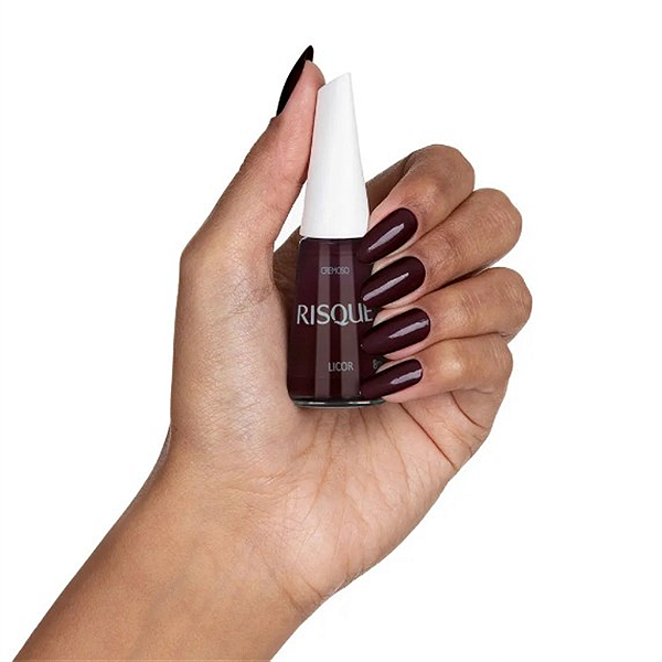 ESMALTE RISQUE VERMELHO LICOR