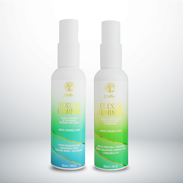 Kit Bellita Luminus – Limpeza Profunda e Neurocosmético em Dose Dupla