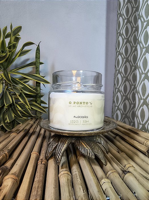 Vela Aromática de Algodão – O Ponto Aromas
