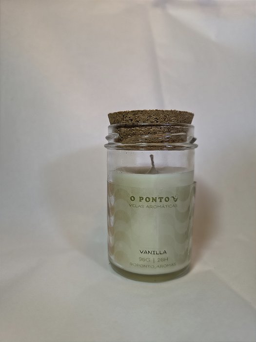 Vela Aromática de Vanilla – O Ponto Aromas