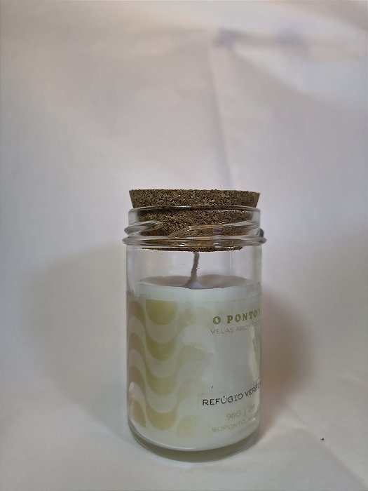 Vela Aromática Refúgio Verbena – O Ponto Aromas