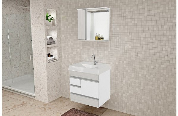 Armário Napole Susp 2Gav + Gav 59,5X58,5X42 Palis - RORATO