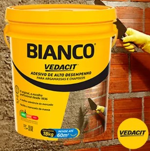 OTTO B. BIANCO ARGAMASSA CHAPISCO 18 KG/BD(112341)