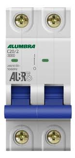 ALUM DISJUNTOR BIPOLAR 020 AMP "C" (39343) C20/2