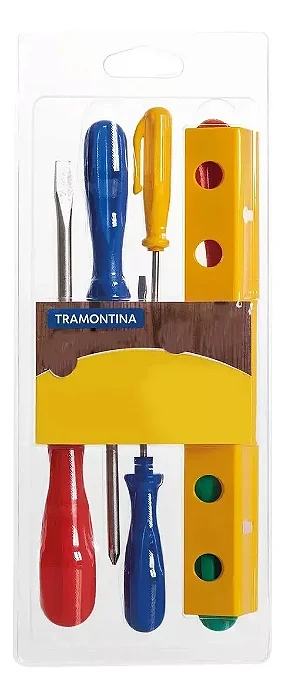TRAMON CHAVE DE FENDA JOGO C/ 06 PCS BAS(41516507)