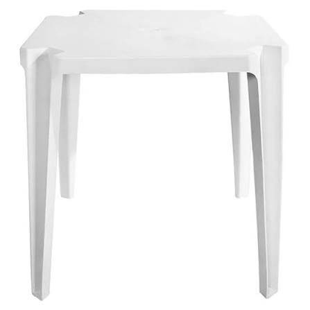 MESA PLAST. BRANCA 72X72 QUADR VENEZA DOLFIN(5403)