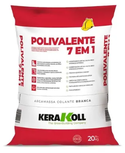 Argamassa Polivalente 7 em 1 Branca - 20 kg - Kerakoll