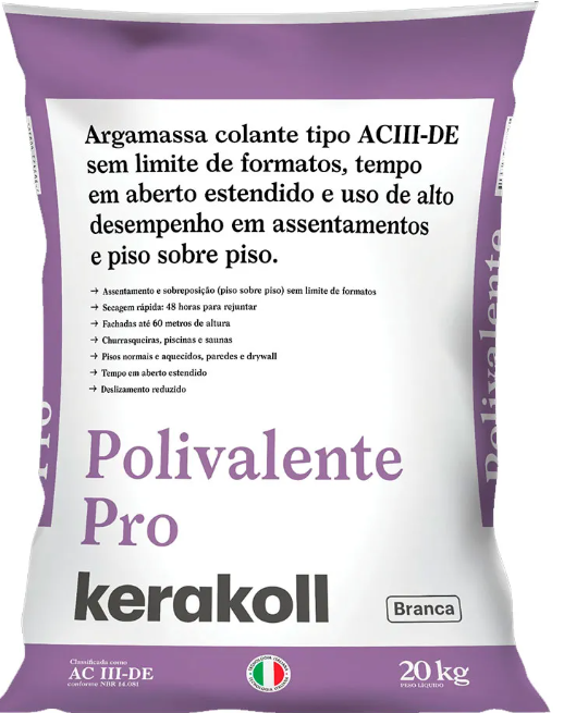 Argamassa Polivalente Pro Ac3 Branca - 20 kg - Kerakoll