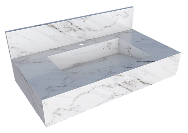 COZIMAX BANCADA PORCEL. MILANO 80 BRANCO    (FL)