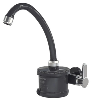 ENERBRAS Torneira Elétrica 4T 5500w / 220v - Preto/Cromado
