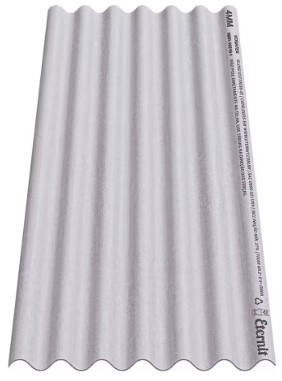 Telha ondulada 2.44X1.10 6MM - ETERNIT