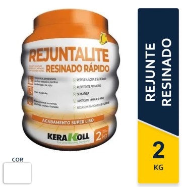 KERAKOLL REJUNT. RESIN. 2KG - BRANCO (K9013401)