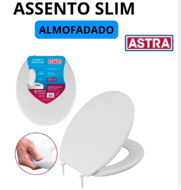 ASTRA ASSENTO ALMOF SLIM BRANCO     (TAJ/AS*BR1)