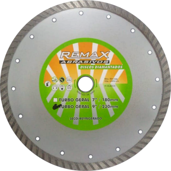 REMAX DISCO DIAM. 9"P TURBO 230MM (258567)