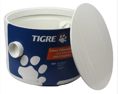 TIGRE CX SIF C/TAMPA RED. BCO 250X172X50(27131328)