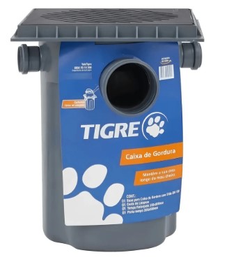 TIGRE CAIXA GORDURA COMPLETA DN 100MM (100019323)*