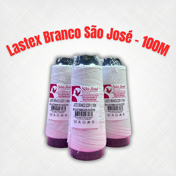 Lastex Branco São José - 100M