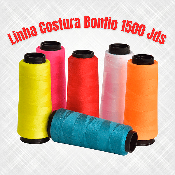Linha Reta Costura Bonfio 1500 Jds