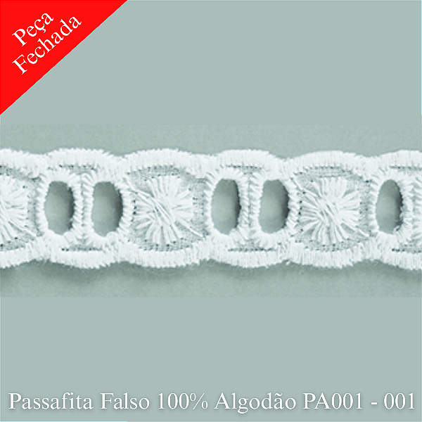 Passafita Falso Artepunto 100% Algodão PA001 - 001