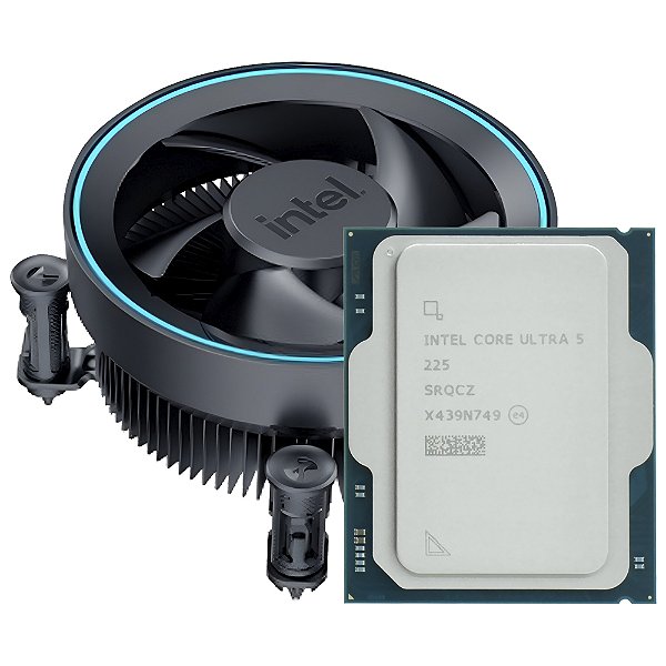 Processador Intel Core Ultra 5 225 - Desempenho e Eficiência na Palma da Sua Mão
