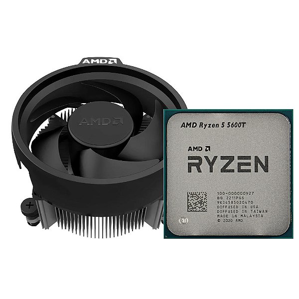 Processador AMD Ryzen 5 5600T - Desempenho Superior para Gamers e Profissionais
