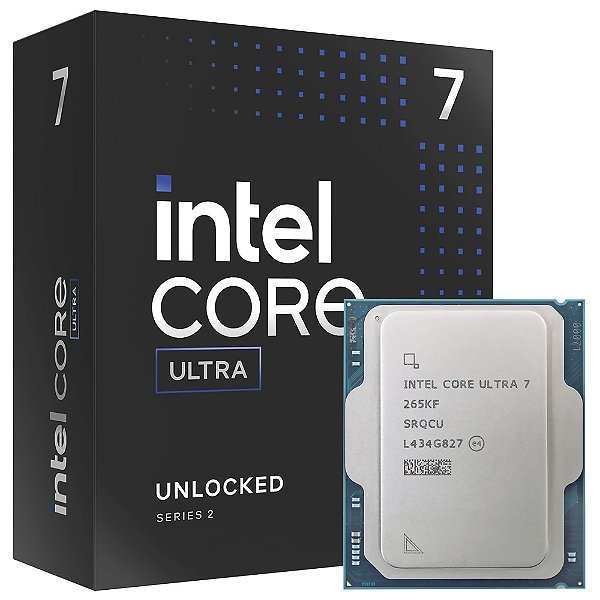 Processador Intel Core Ultra 7 265KF - Desempenho Superior para Gamers e Profissionais