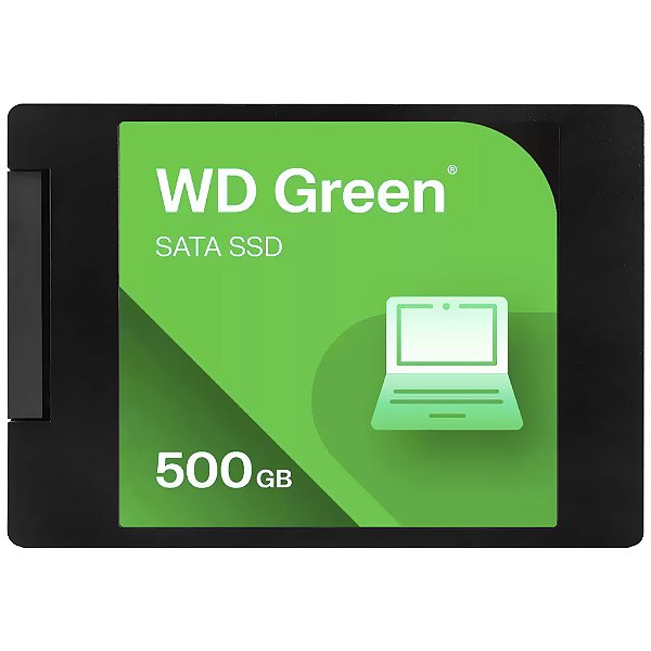 SSD Western Digital 500GB Green 2.5" SATA 3 - WDS500G5G0A