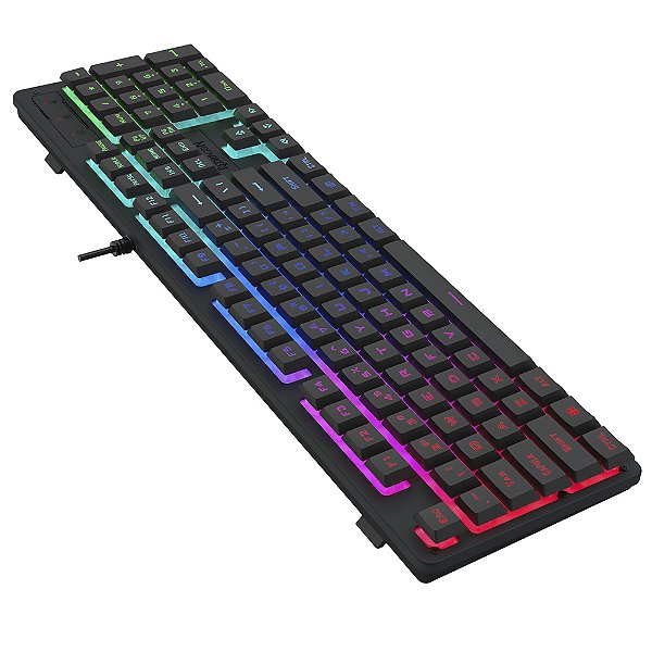 Teclado Gamer Redragon K521-RGB Netherbane USB - Preto