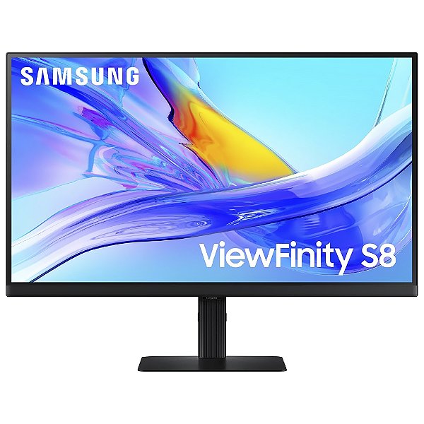Monitor Samsung ViewInfinity S8 LS32D804UAN 32" Ultra HD VA 60 Hz - Preto