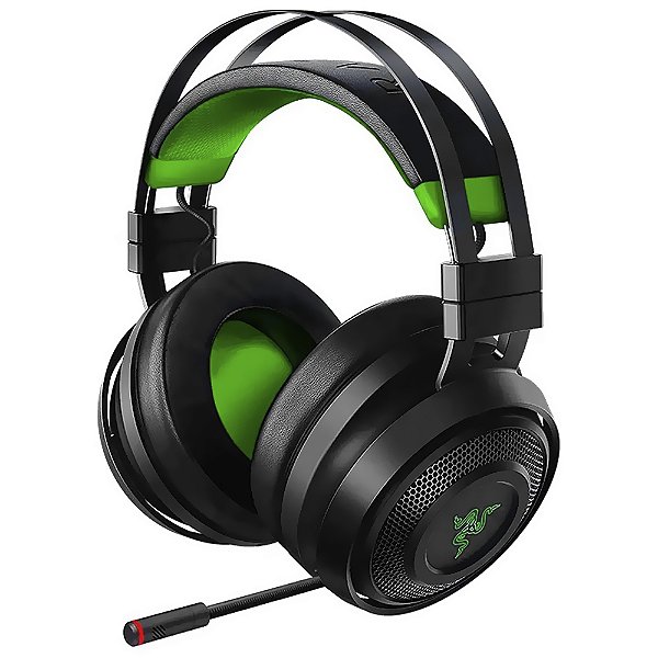 Fone Gamer Razer Nari Ultimate Wireless - Preto / Verde