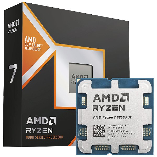 Processador AMD Ryzen 7 9850X3D 5.6GHz Socket AM5