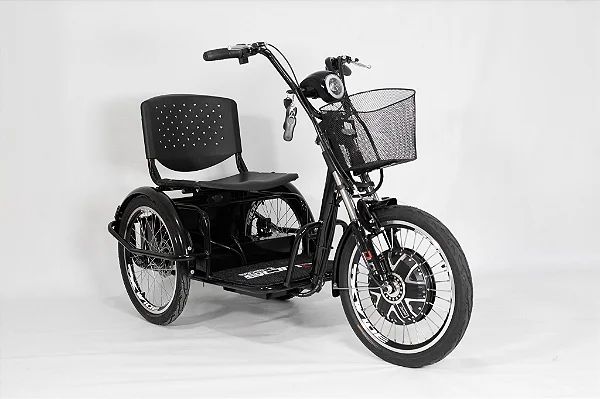 Triciclo Elétrico Duos Fox 800w com ré-Modelo 2024