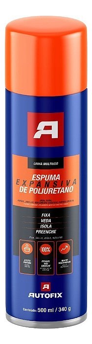 AUTOFIX ESPUMA EXPANSIVA DE POLIURETANO 500ML/340G