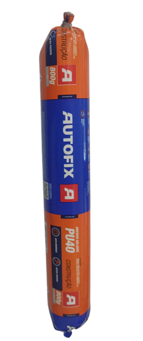 AUTOFIX PU 40 CONSTRUÇÃO CINZA SACHE 800G